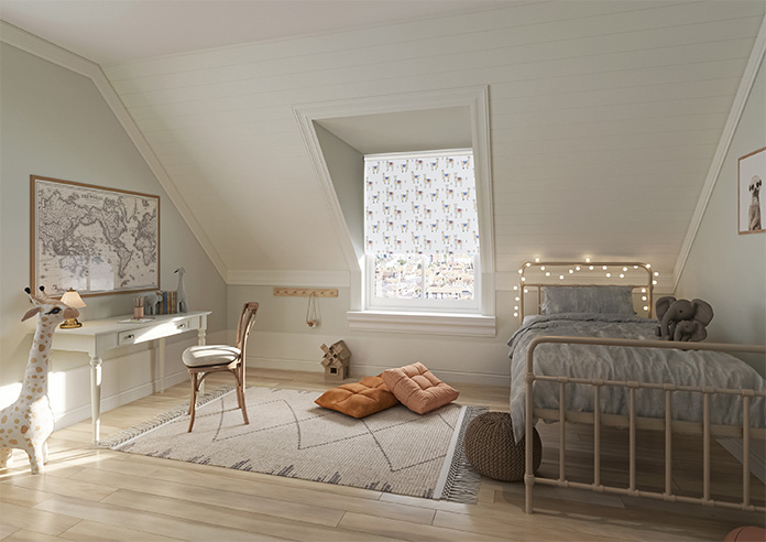 Dancing Llamas, Cuzco - Twist&Fit Roller Blind - Image 7